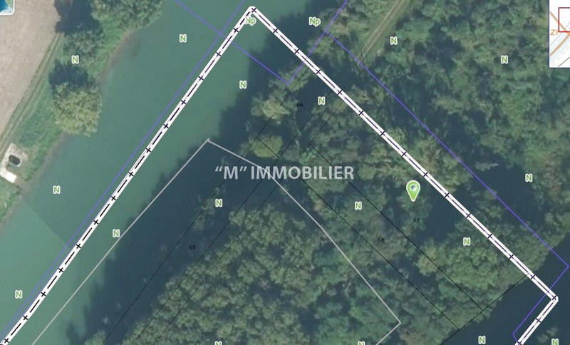 Terrain de loisirs - 2 980 m²