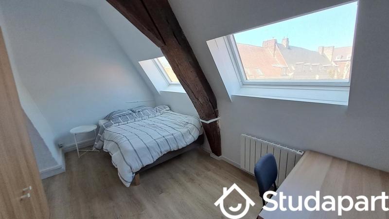 Chambre - 12 m² - 1 pièce