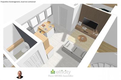 Appartement - 55 m² - 3 pièces