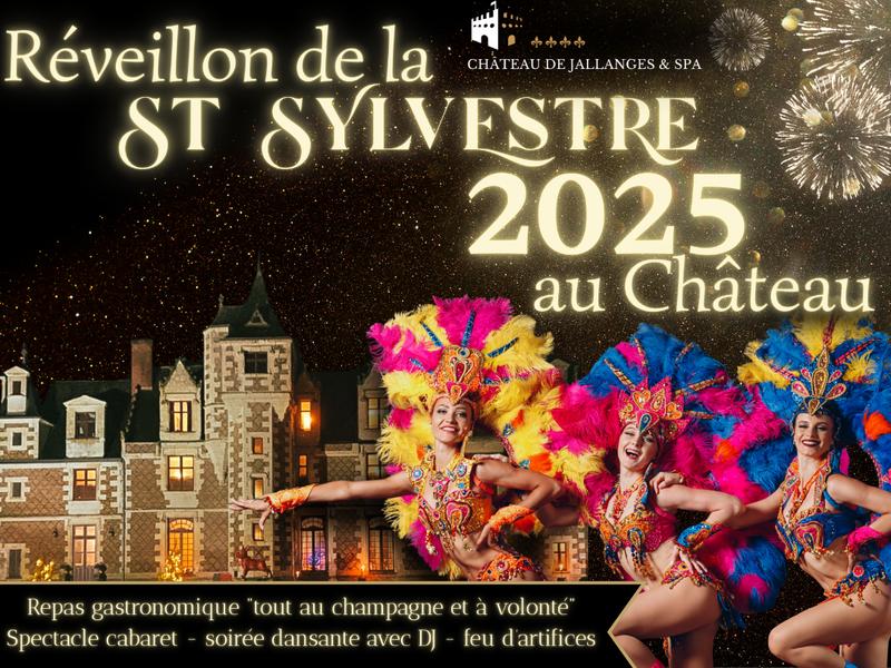 Réveillon de la Saint-Sylvestre 2025 au Château de Jallanges &amp; Spa