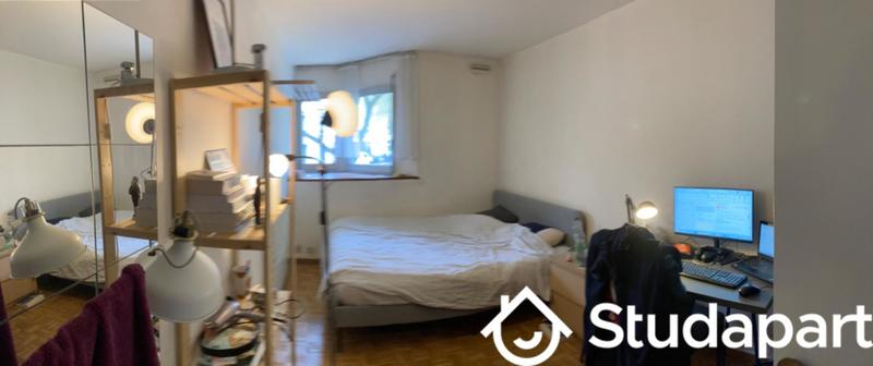 Chambre - 12 m² - 1 pièce