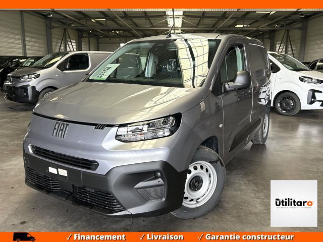 Fiat Doblo Fourgon m 100 Ch Charge Majoree - Gris 3 Places Chantier Grip Control Camera Berlingo Partner Rehaussé