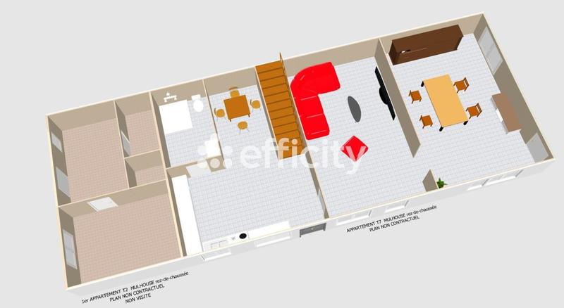 Appartement - 270 m² - 11 pièces