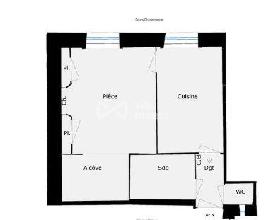 Appartement - 34 m² - 1 pièce