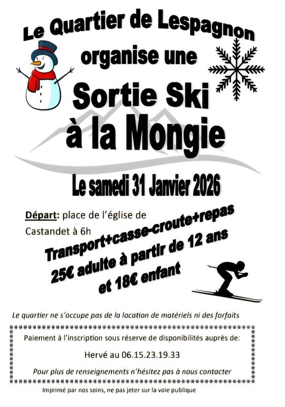 Sortie ski