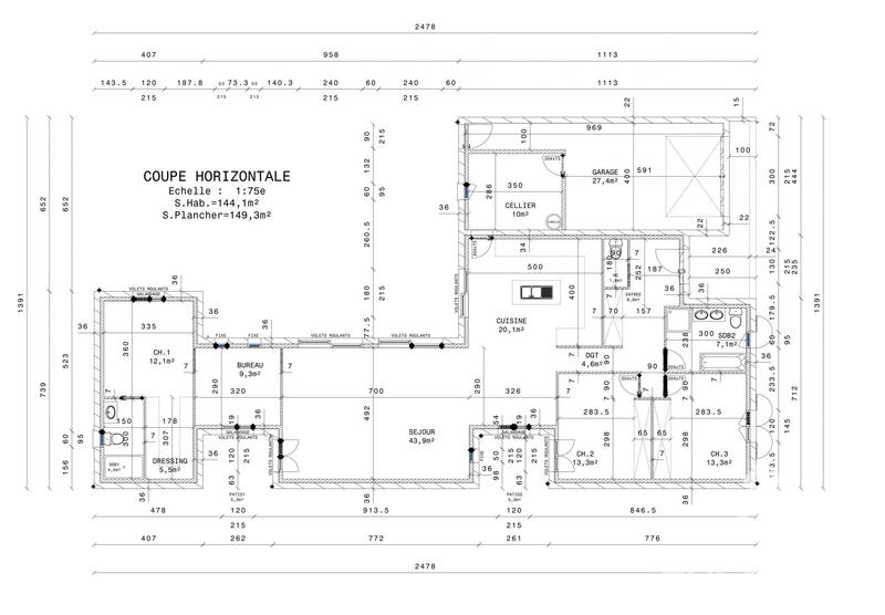 Maison - 154 m² - 5 pièces