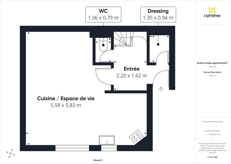 Appartement - 73 m² - 3 pièces
