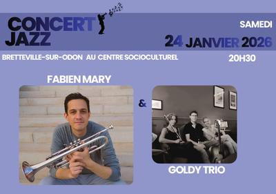Concert Jazz : Fabien Mary et Goldy Trio