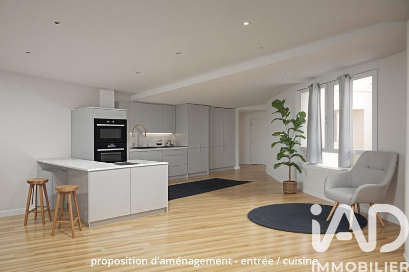 Appartement - 58 m² - 3 pièces