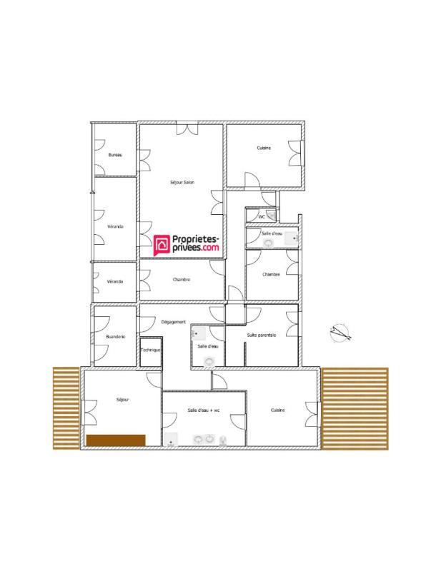 Maison - 190 m² - 8 pièces