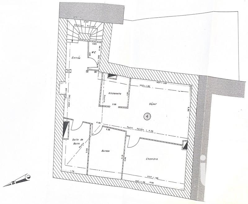 Appartement - 50 m² - 3 pièces