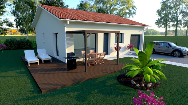 Maison - 80 m² - 4 pièces