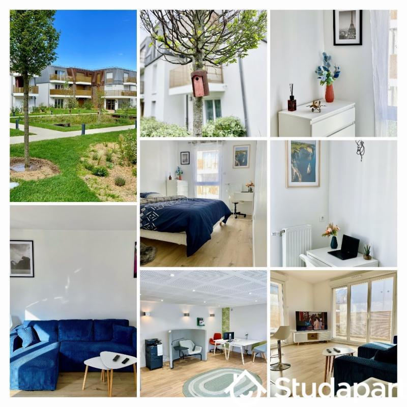 Chambre - 13 m² - 1 pièce