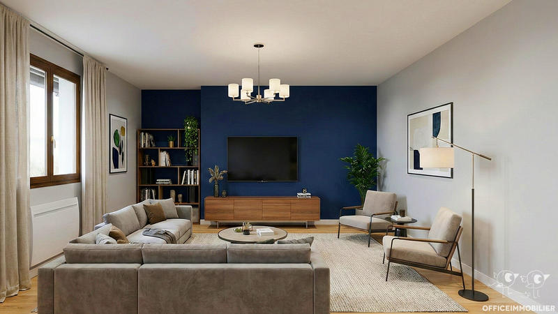 Appartement - 88 m² - 3 pièces