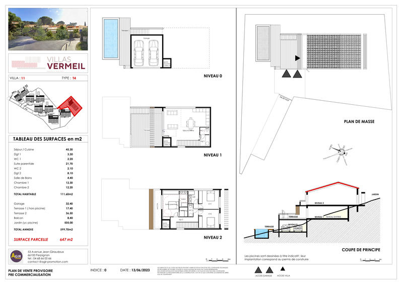 Villa - 111 m² - 4 pièces