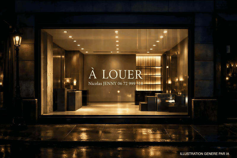 Local commercial - 78 m² - 3 pièces