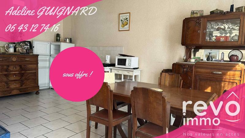 Maison - 50 m² - 3 pièces