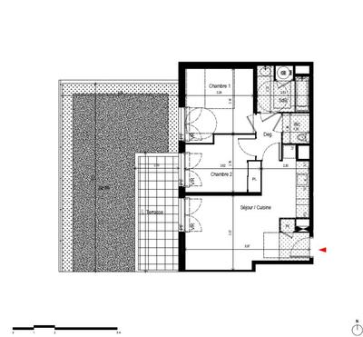 Appartement - 53 m² - 3 pièces