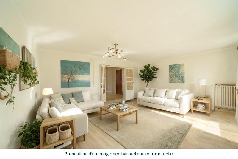 Appartement - 91 m² - 3 pièces