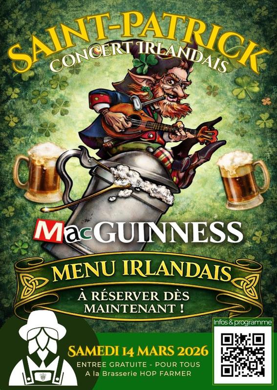 Saint-Patrick - concert irlandais