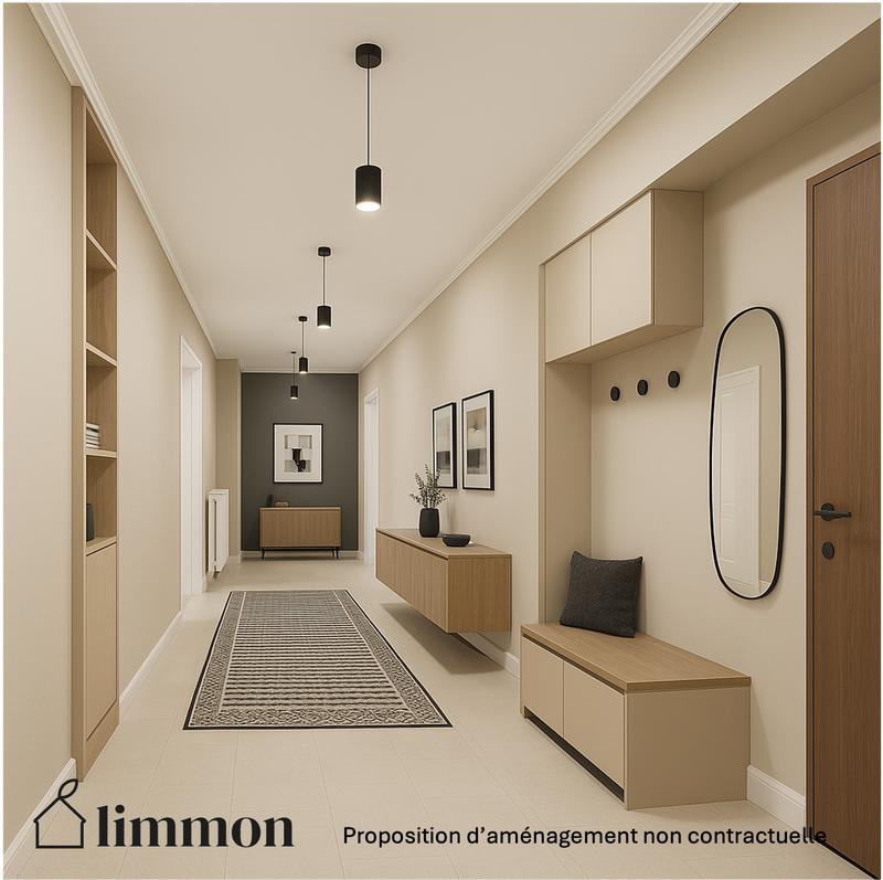 Appartement - 180 m² - 6 pièces