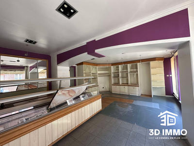 Local commercial - 124 m² - 4 pièces