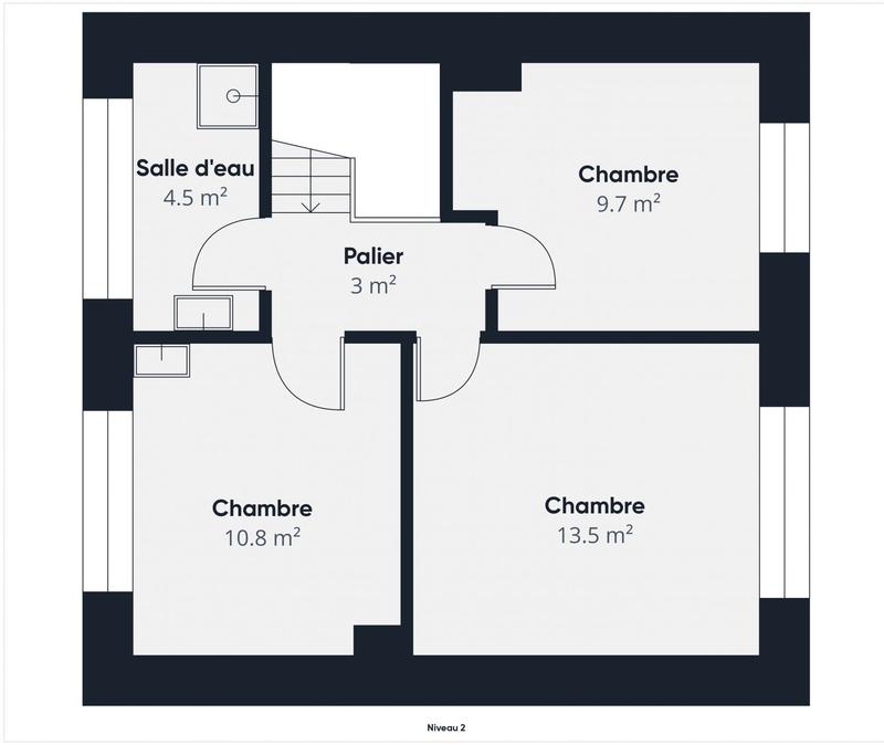 Maison - 103 m² - 5 pièces