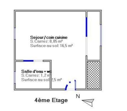 Appartement - 1 pièce