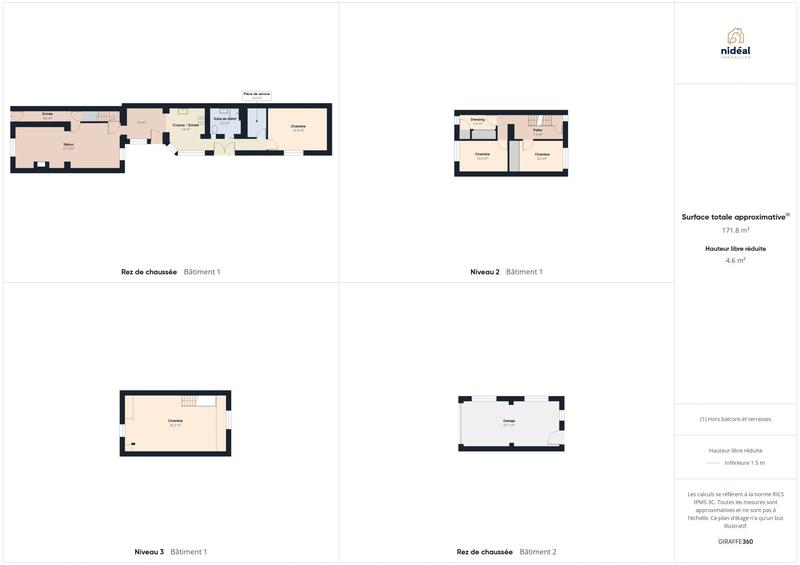 Maison - 134 m² - 5 pièces