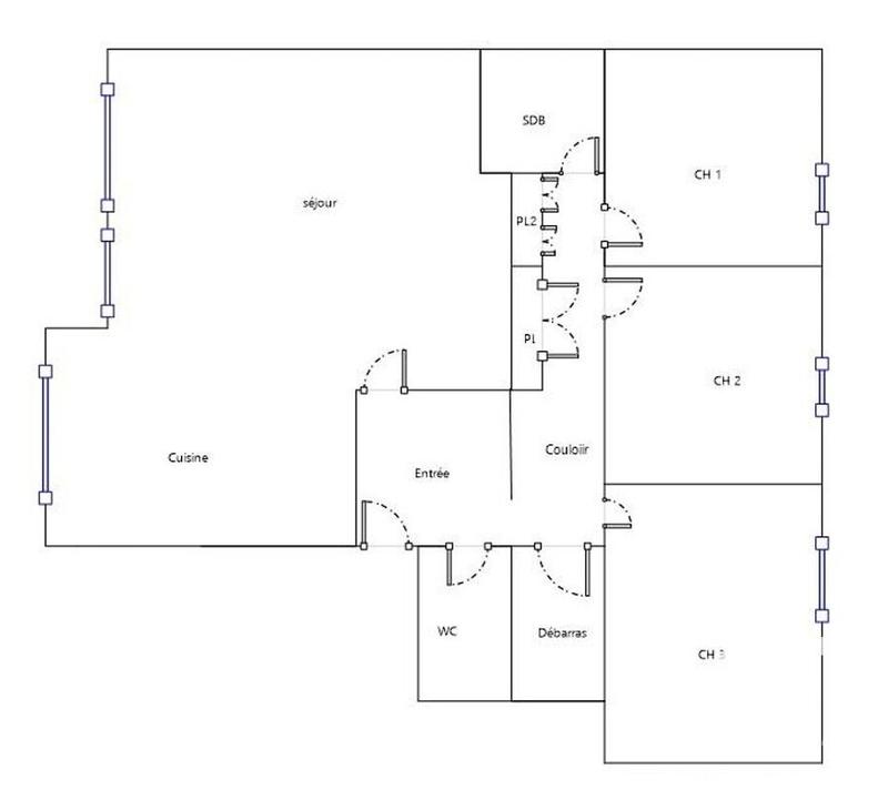 Maison - 200 m² - 8 pièces