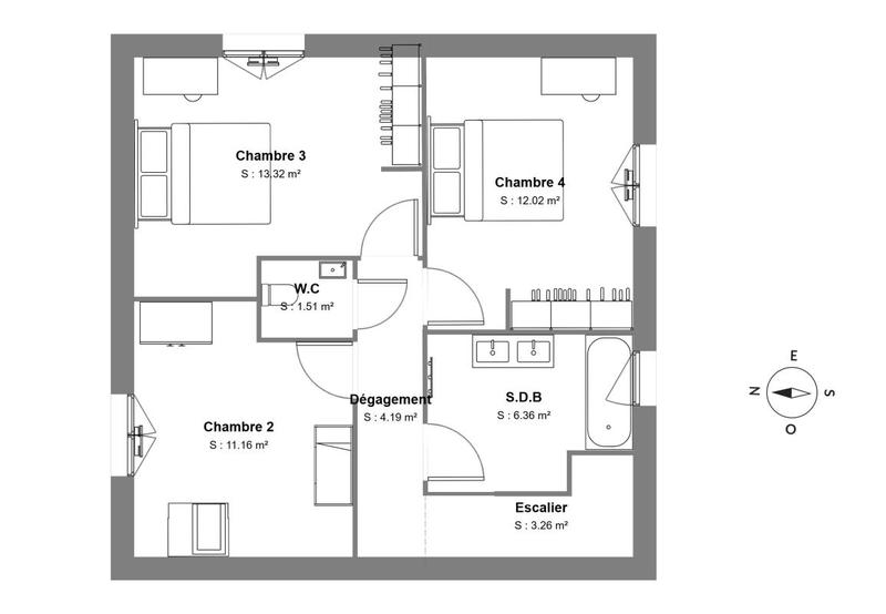 Maison - 114 m² - 5 pièces
