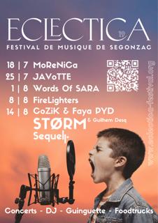 Eclectica festival de musique de Segonzac : Soirée de clôture