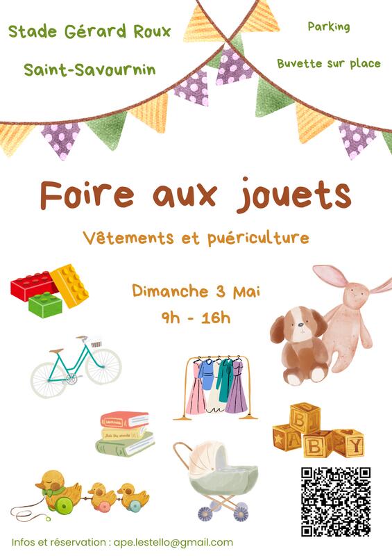 Foire aux jouets et à la puericulture