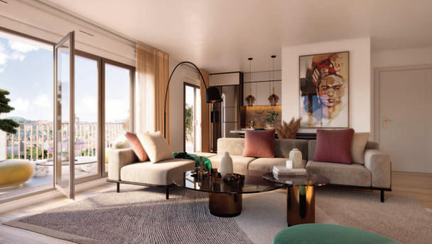 Appartement - 91 m² - 5 pièces