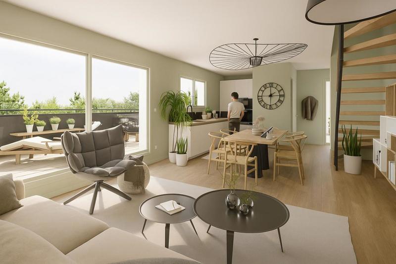 Appartement - 59 m² - 2 pièces