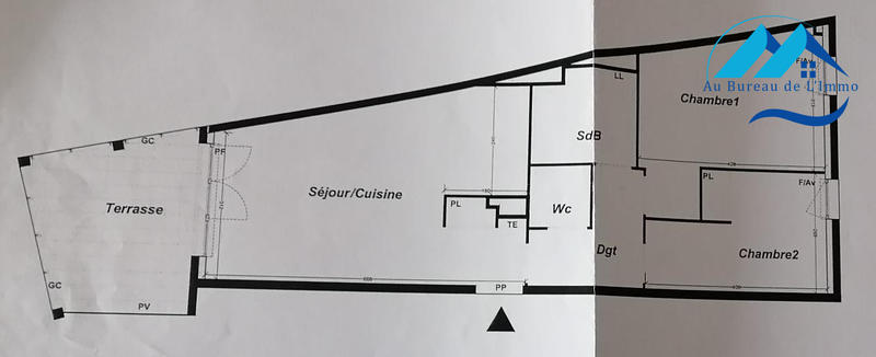 Appartement - 59 m² - 3 pièces