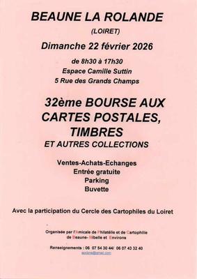 32ème bourse aux cartes postales, timbres et autres collections