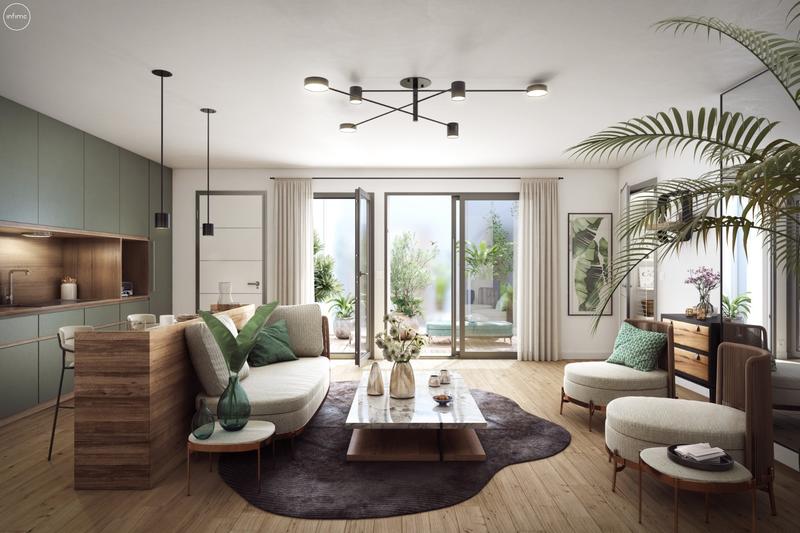 Appartement - 44 m² - 2 pièces