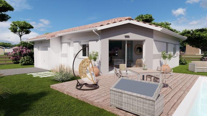 Maison - 61 m² - 3 pièces