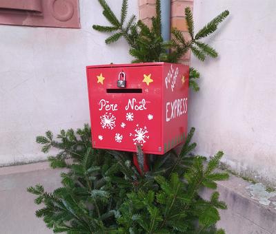 La boite aux lettres du Père Noël