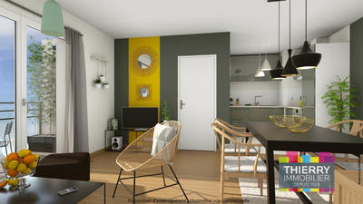 Appartement - 59 m² - 3 pièces