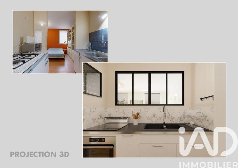 Appartement - 34 m² - 1 pièce