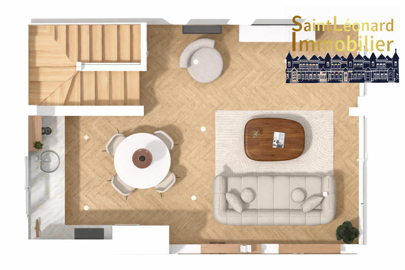 Maison traditionnelle - 57 m² - 3 pièces