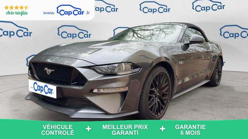Ford Mustang Cabriolet VI 5.0 V8 450 Bva Gt - Automatique