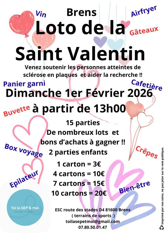 Loto de la Saint Valentin