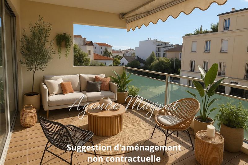 Appartement - 55 m² - 2 pièces