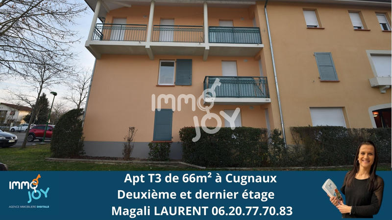 Appartement - 66 m² - 3 pièces
