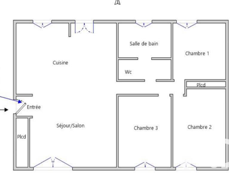 Maison - 85 m² - 4 pièces