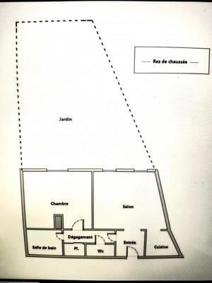 Appartement - 45 m² - 2 pièces