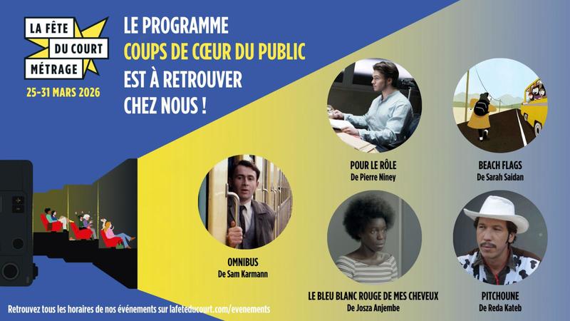 Fête du court métrage - Coups de coeur du public